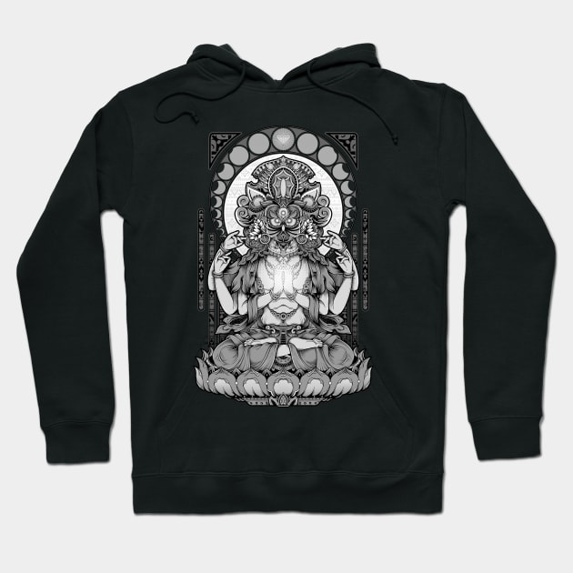 Sacred Ascetic Hoodie by GODZILLARGE